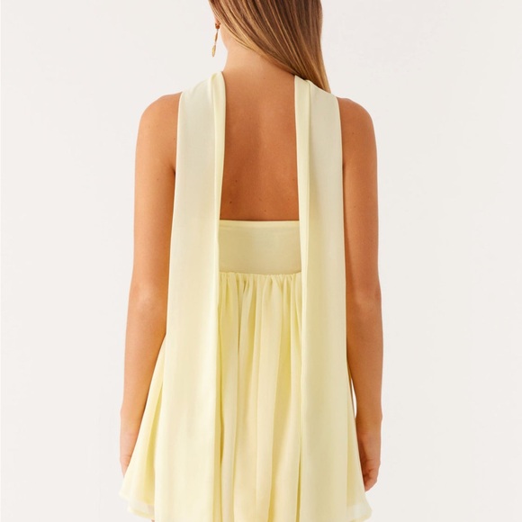 Peppermayo Cream Strapless Dress - Picture 3 of 3